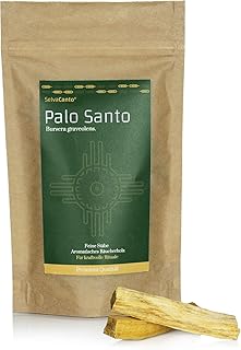 SelvaCanto® - Palo Santo Sticks - heiliges Holz | Ideal für kraftvolle Zeremonien und befreiende Reinigungsrituale | aromatisches Räucherholz | 50g | (21,24€/100g)