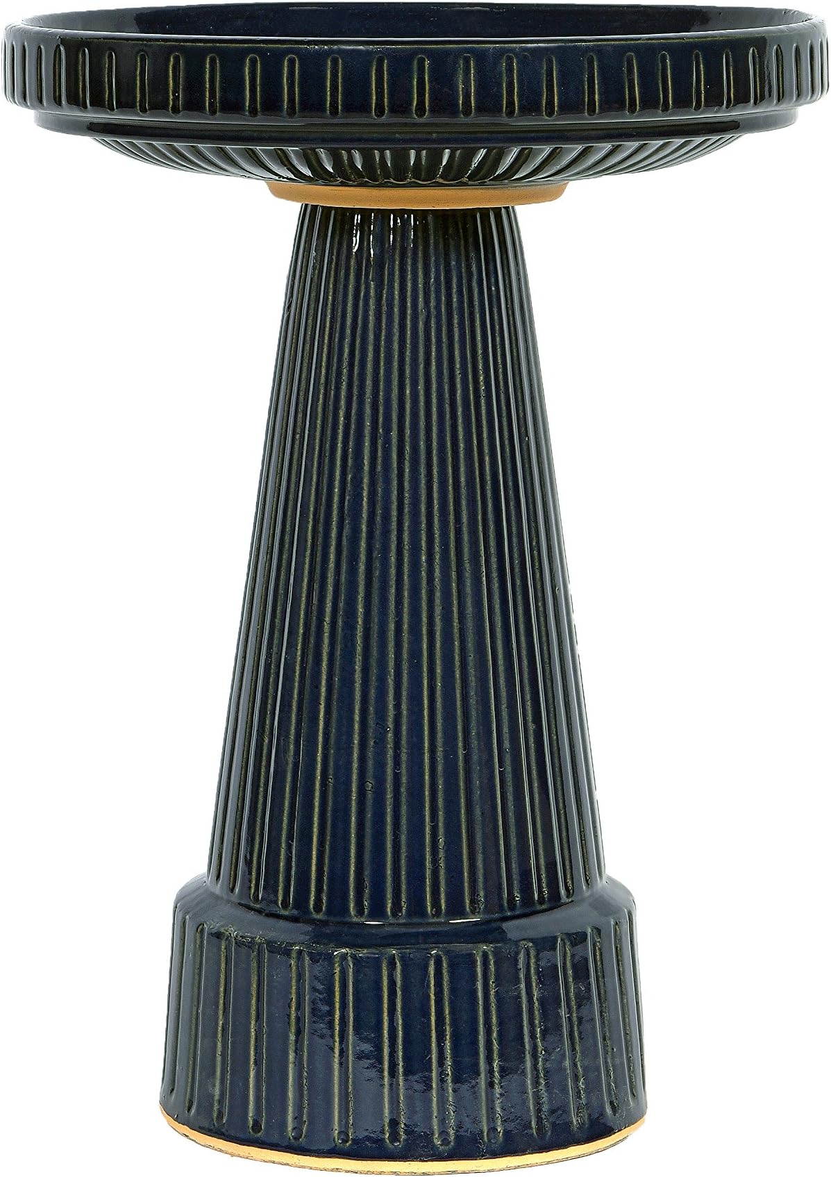 Birds Choice BCCOBALT Burley Clay Universal Bird Bath, Cobalt