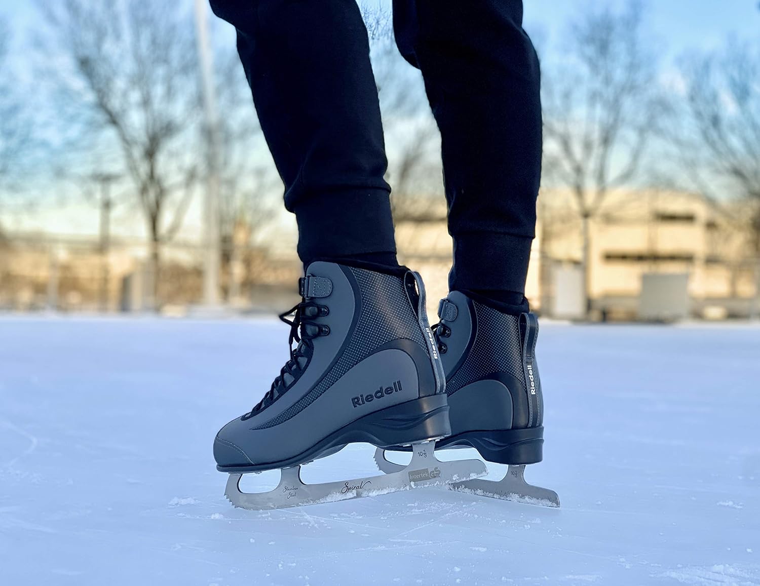 Riedell Skates - Soar Adult Ice Skates- Recreational Soft Beginner Figure Ice Skates : Sports & Outdoors