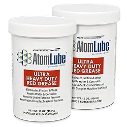 AtomLube Ultra Heavy Duty Red Grease | Wheel