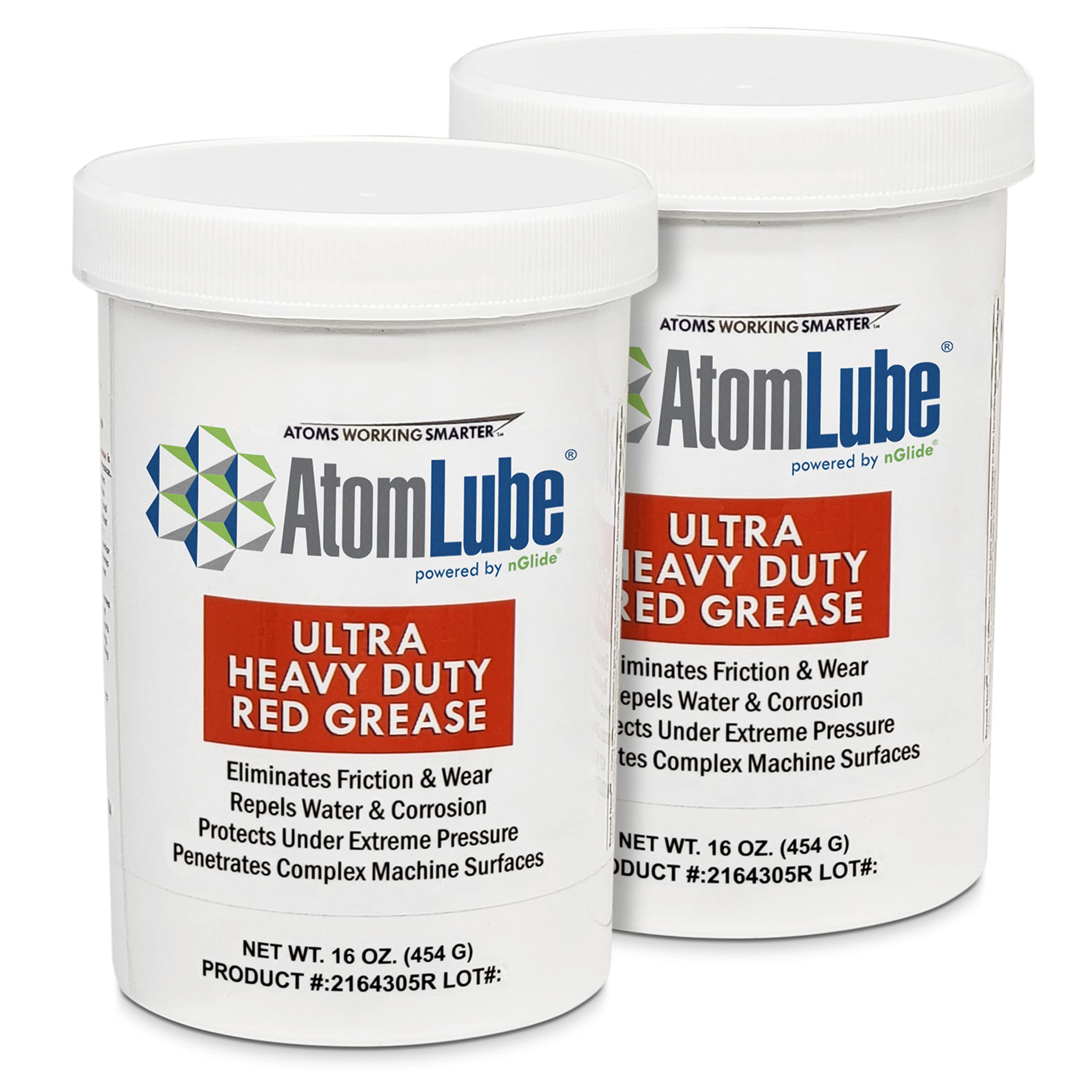 AtomLube Ultra Heavy Duty Red Grease | Wheel