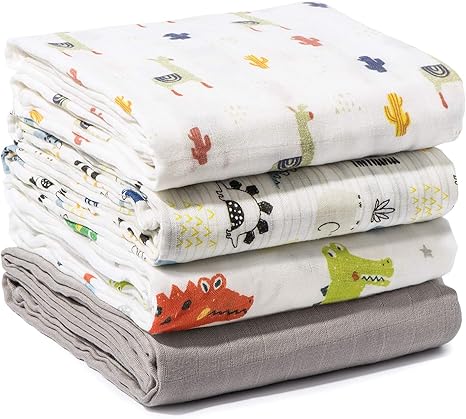 dinosaur receiving blankets