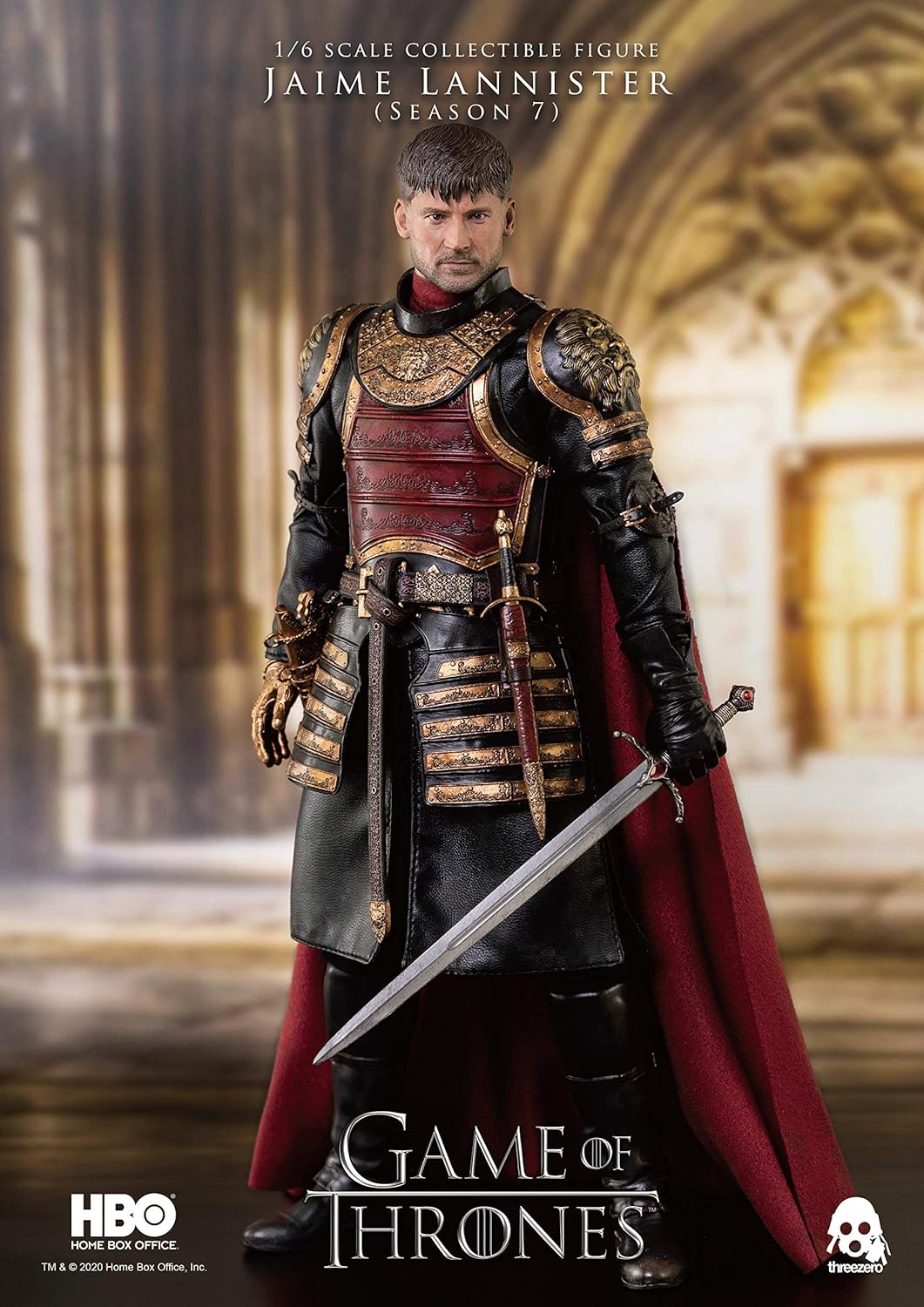 threezero tyrion lannister on Amazon Com Threezero Game Of Thrones Jaime Lannister Season 7 Version 1 6 Scale Collectible Figure Toys Games