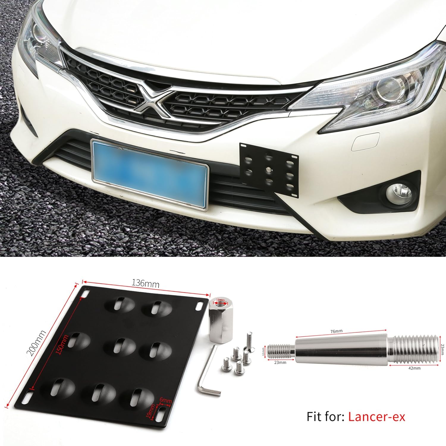 新規購入 番号プレートホルダー牽引フックマウントブラケット車数ライセンスプレートフレームfor Lancer Ex B0761r8mjv 国際ブランド Est40jal Edu Mx 新規購入 番号プレートホルダー牽引フックマウントブラケット車数ライセンスプレートフレームfor Lancer Ex B0761r8mjv 国際ブランド Est40jal Edu Mx