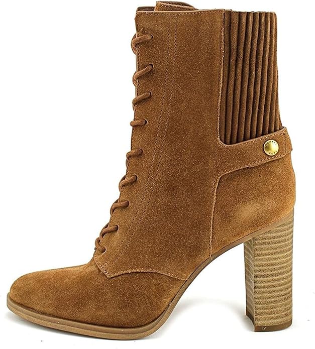 caramel suede boots