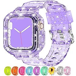 XYF Compatible for Crystal Clear Apple Watch