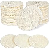 Ymapinc Washing Face Loofah Scrub Pad, 30 Pcs Loofah Exfoliating Face Pads Facial Scrub Pads for Massage Cleaning, Scrubber Washcloth