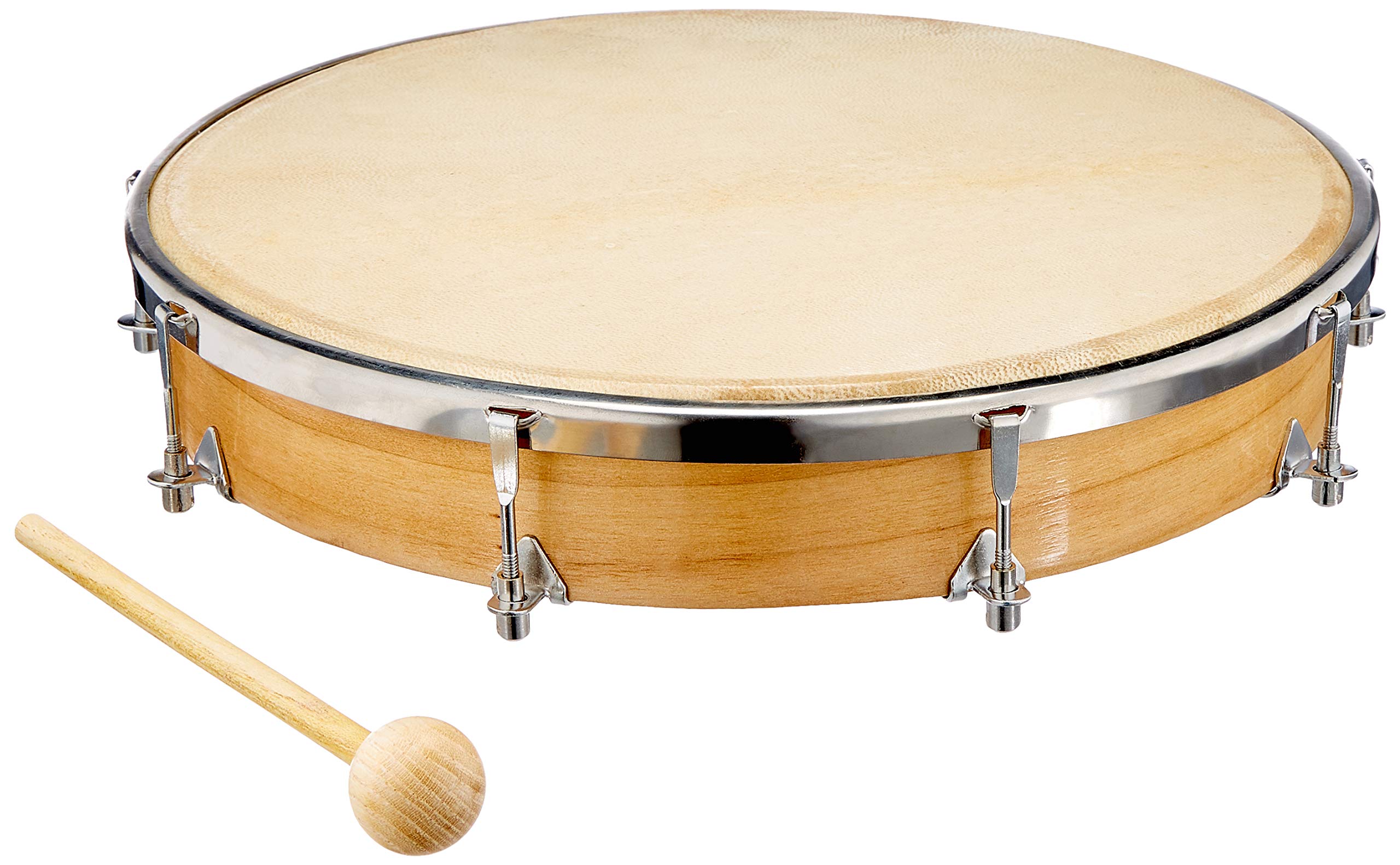 FUZEAU 578 Natural Skin Tambourine 30 cm