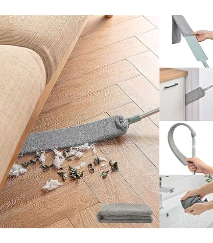 Artefact de Nettoyage rétractable pour poussière et Espace - Brosse à