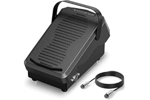 ARCCAPTAIN TIG 5-Pin Welding Foot Pedal for ARCCAPTAIN TIG200 TIG200P TIG200PACDC TIG205PRO TIG205PRO Wider Contact Area & St