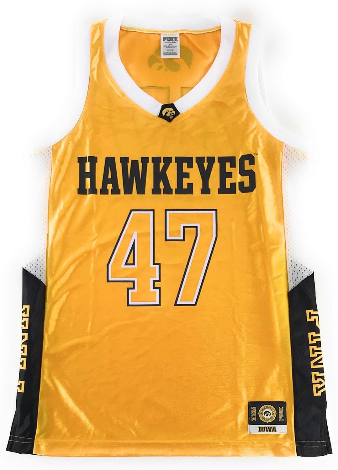 iowa hawkeyes yellow jersey