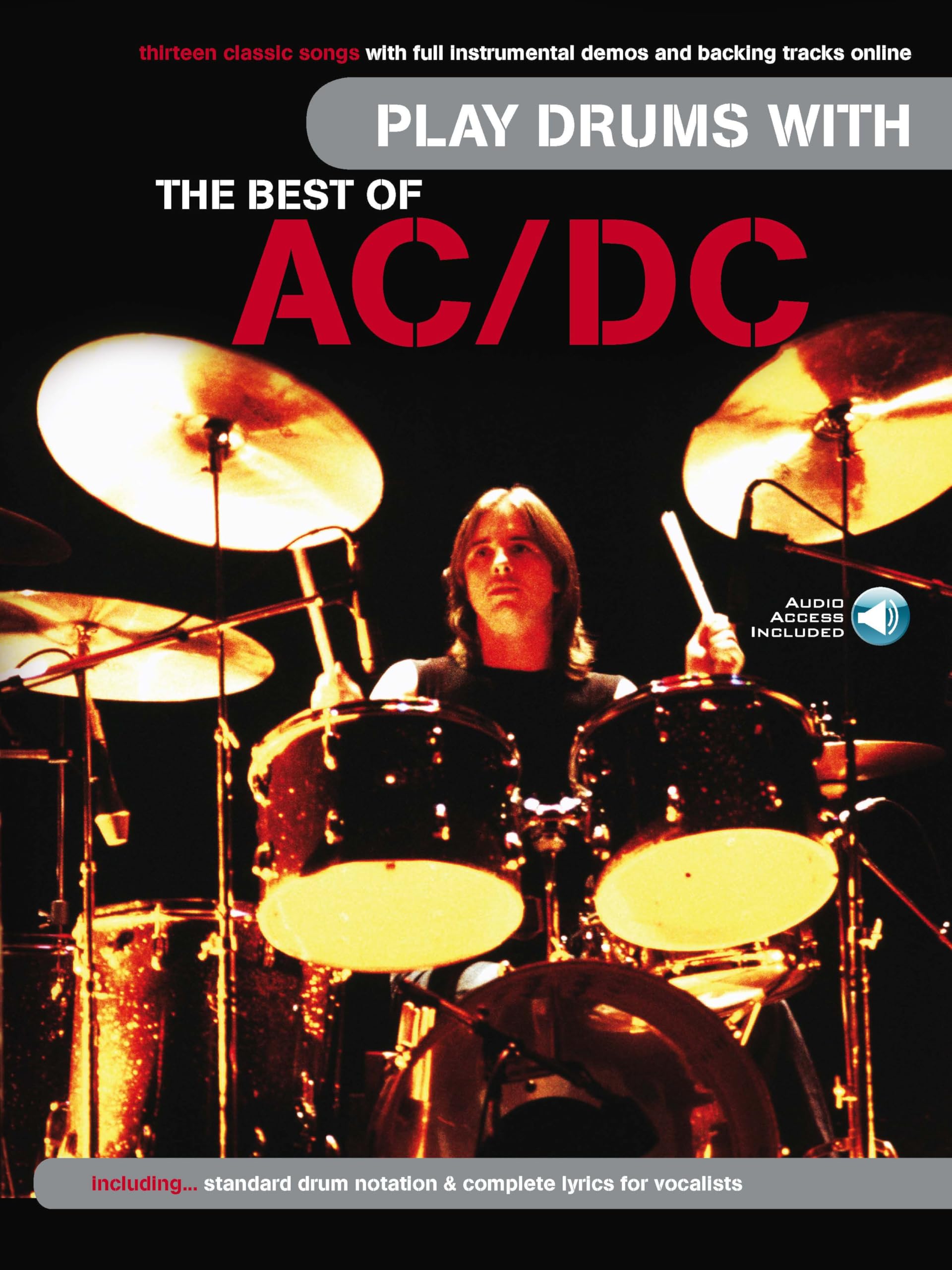 Play Drums With... The Best Of AC/DC. Includes Audio Online