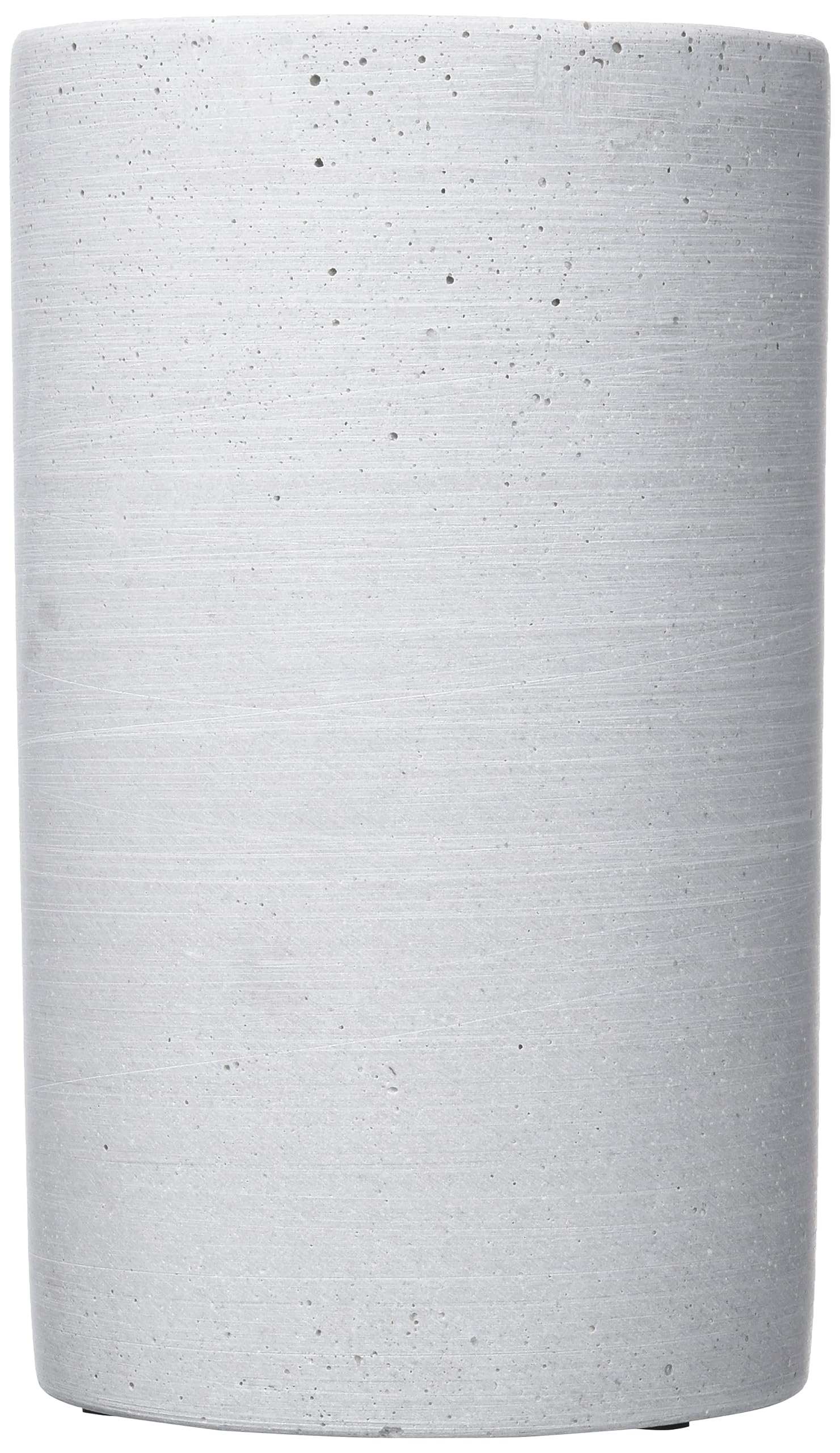 Vase - Light Grey, H 20 cm, Ø 12 cm - S COLUNA