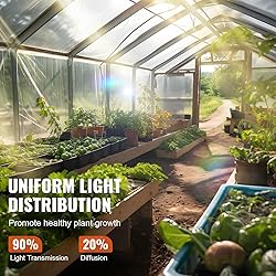 VEVOR Greenhouse Plastic Sheeting 10 x 40 ft 6 Mil
