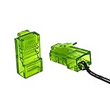 Ethernet Switch Dust Cap, Ethernet/LAN Port Protector/ Blocker, Snap In RJ45 Female Jack Protective Cover For Hubs Switches Routers Ethernet Port Cover Rj45cover Housse De Protection Noir Pac Plug Covers