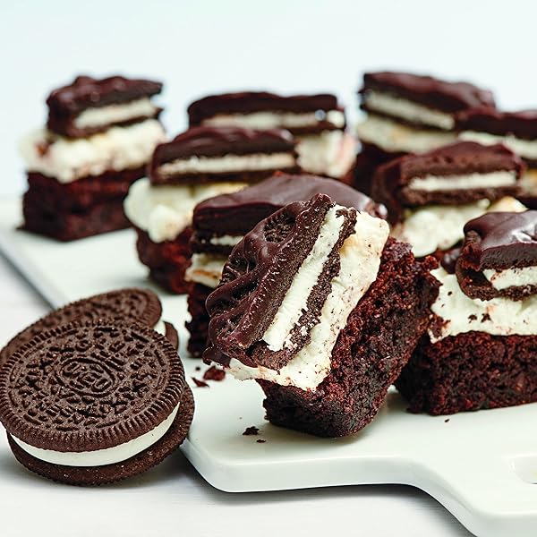 OREO DOUBLE STUF GLUTEN FREE CHOCOLATE SANDWICH COOKIES, GLUTEN FREE COOKIES, 12.47 OZ PACKS