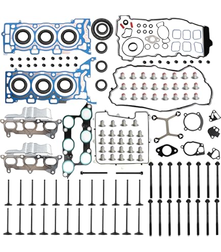 37-Piece Head Gasket Set For 2009-2016 Buick Enclave/Chevy Traverse/GMC Acadia/Saturn Outlook 3.6L V6 (OEM# HS26376PT-5, ES72274)