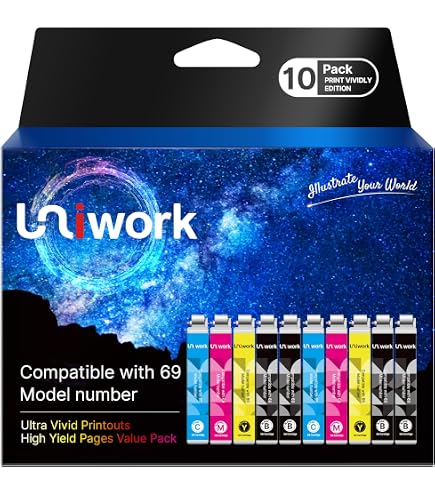 Amazon.com: EPSON 69 DURABrite Ultra Ink Black & Color Combo Pack