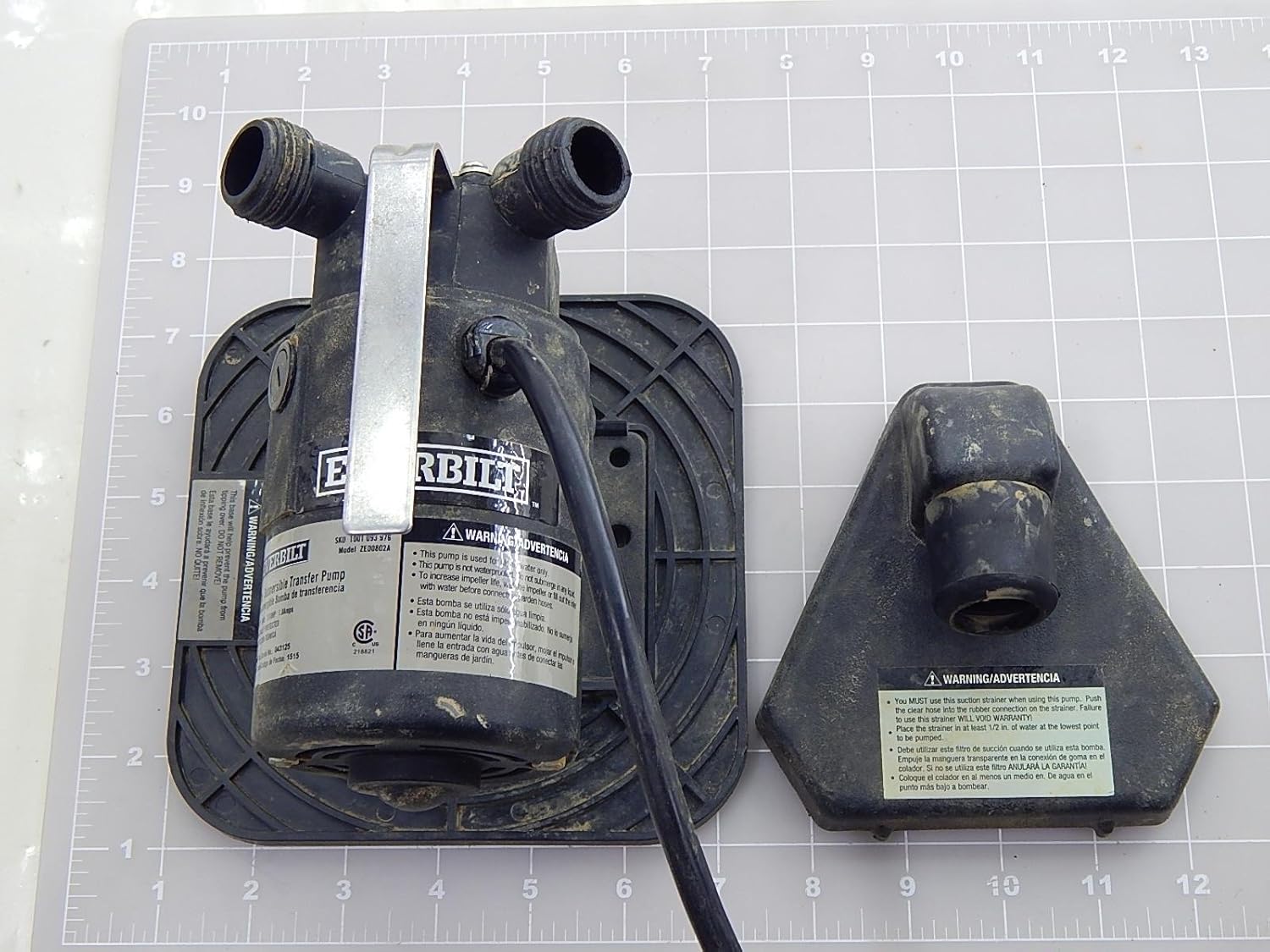 Everbilt, ZE00802A, 0.1 HP Non-Submersible Transfer Pump