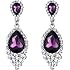 Boucles D'Oreilles Papillon Cristal - Clearine Style Été Pour Femme