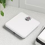 Salter Mechanical Bathroom Scale – Analogue 133kg Capacity, Magnified Dial view 5
