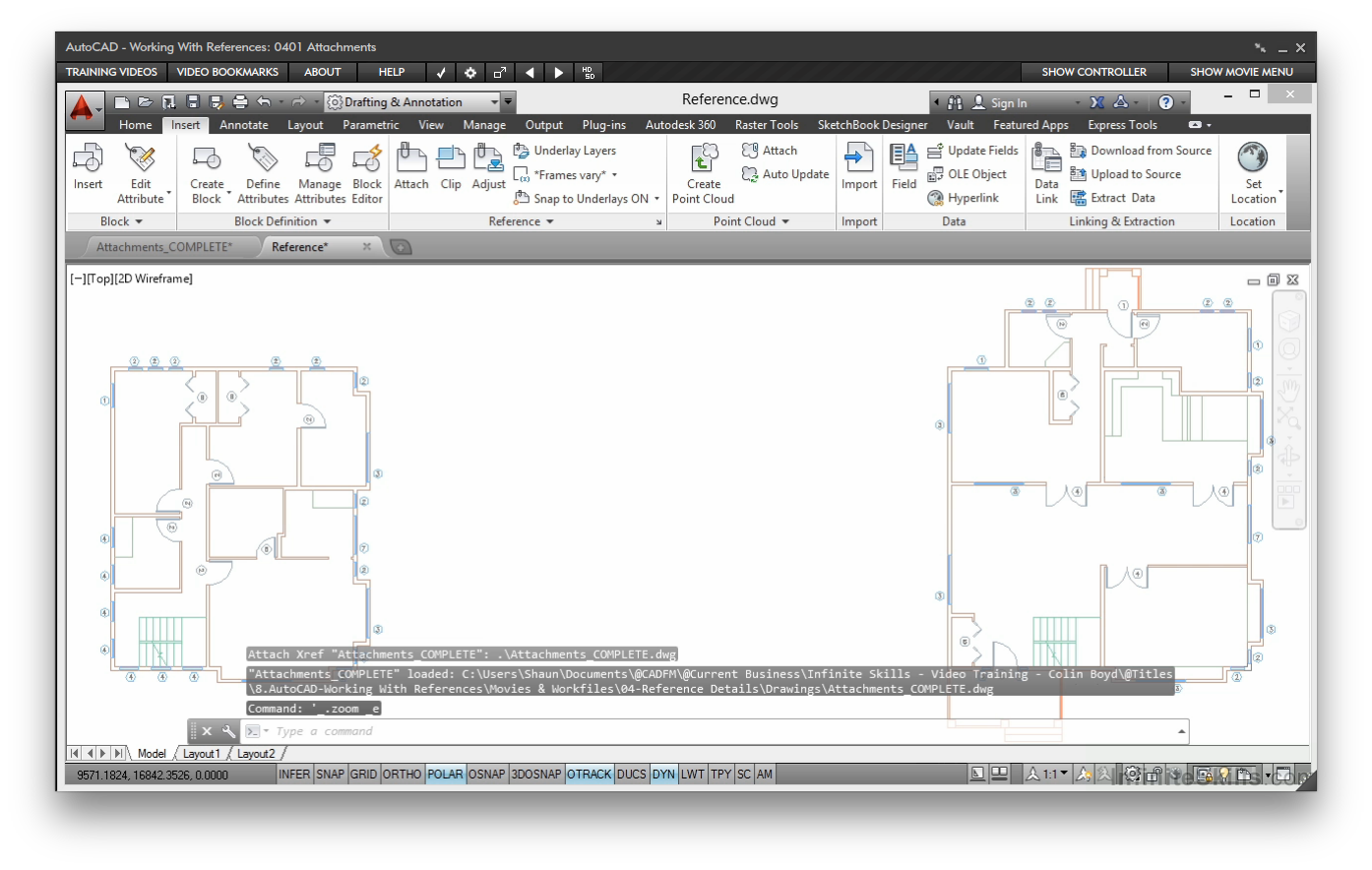 AutoCAD - Working With References [Online Code] - Thumbnail 4