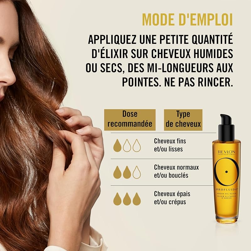 Orofluido Original Huile Cheveux Argan 85ml