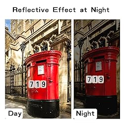 120 PCS Reflective Mailbox Number and Letters