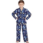 The Polar Express Kids Believe Button-Front Coat Shirt And Pants Pajama Set