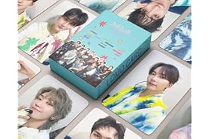 Funwaretech Seventeen SEVENTEENTH HEAVEN Photocards 55Pcs 2023 Seventeen 11th New Album SEVENTEENTH HEAVEN Lomo Cards Set Kpop Merchandise Gift for Fans Boys Girls and CARAT-Type C