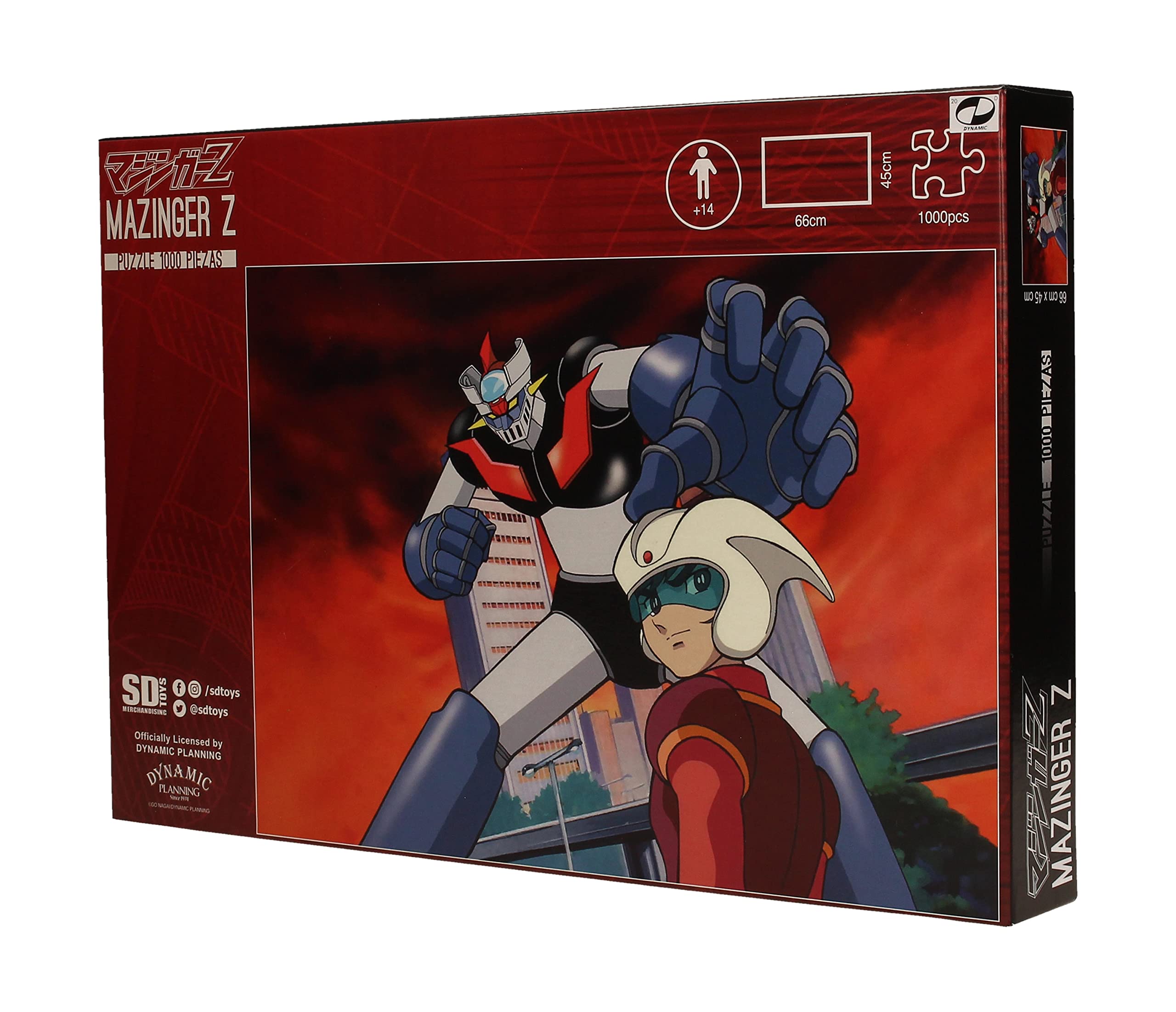Redstring – Puzzle 1000 Pieces Mazinger Z Koji Colour, 66 x 45 cm (SDTSDT25296)