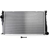 AxleyHub Engine Coolant Radiator Fits for BMW 135i 08-13, for 335i 07-13 | for X1 2013-2015, for Z4 2012-2016, L4 2.0L/L6 3.0L, Automatic, OE Replacement 2941, CU2941, 8012941, 17117547059
