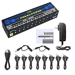 VSN Guitar Pedal Power Supply 10 Isolated DC Output