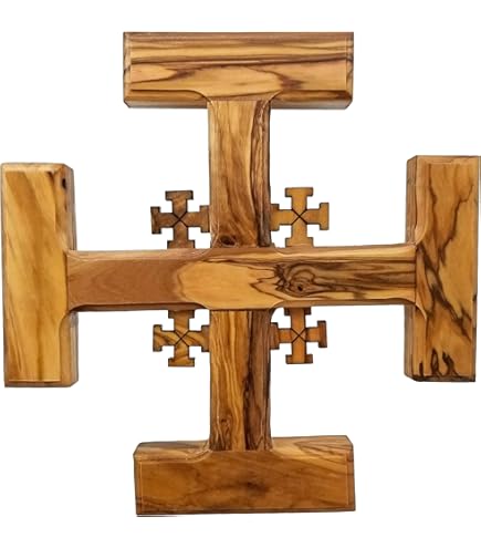 Amazon.com: Terra Sancta Guild The Passion Jerusalem Cross : Home