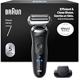 Braun Series 7 Electric Shaver 60 Min Cordless Wet & Dry with Precision Trimmer