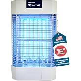 Flowtron Indoor Bug Zapper, 120W UV, Shock Grid, 2000 Sq Ft, UL | Wall-mount trap for larger kitchens and barns; drops insects into a removable chamber, no sticky refills.