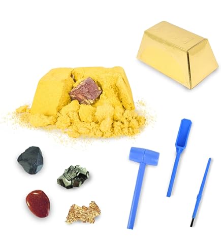 Platinum Series Diamond Digging Kit For Kids - 12 Excavation Kits With Gemstones & Tools STEM Toy