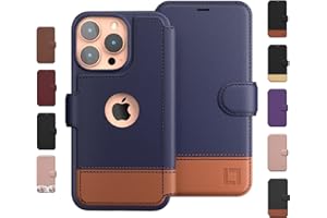 LUPA LEGACY Compatible For iPhone 13 Pro Max Case Wallet - Case with Card Holder - [Slim + Durable] for Women and Men - iPhone 13 Pro Max Flip Cell Phone case - Faux Leather - Folio Cover - Desert Sky