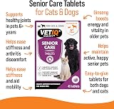 VETIQ Senior Care Supplement Cats Dogs 45 Tablets Joint Immune Brain Health view 2