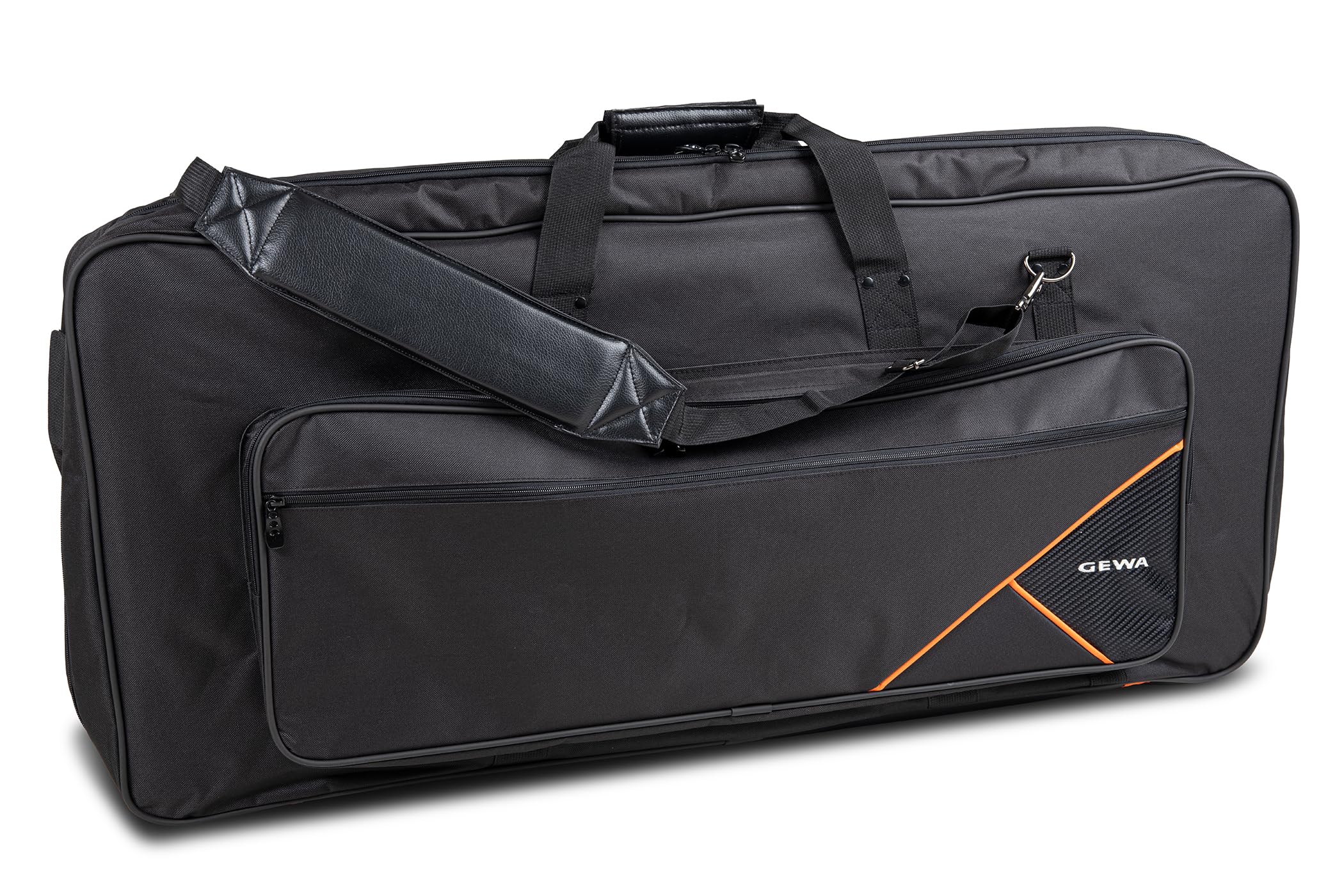 Keyboard Gig-Bag Premium, 98 x 43 x 17 cm, with music pocket, black, tear-resistant and waterproof