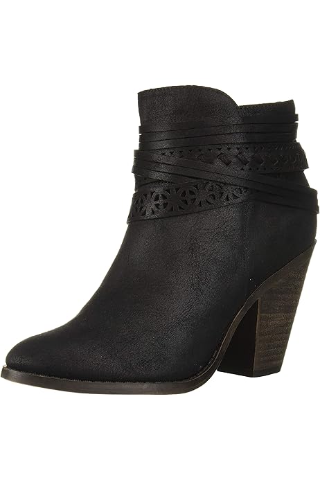 fergalicious capital braided strap ankle boot