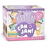 Weruva Kitten, Kitten Can Jam! Variety Pack, 3oz Can (Pack of 12)