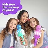 Move2Play Kids Karaoke Microphone Bluetooth Pre-Loaded Songs 20 Nursery Rhymes view 2