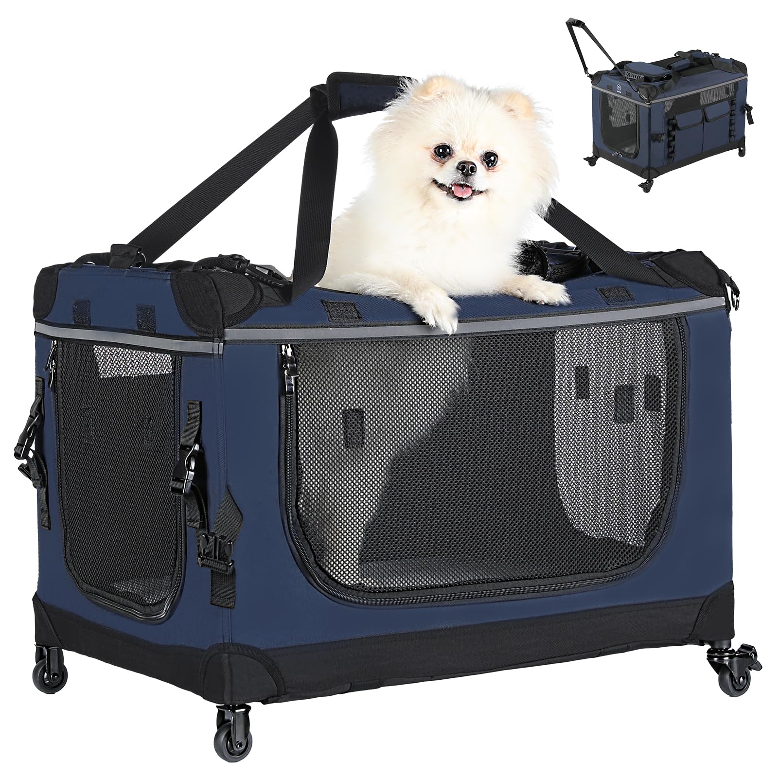 Portable Dog Crate For Small Breed Adult Dogs preview