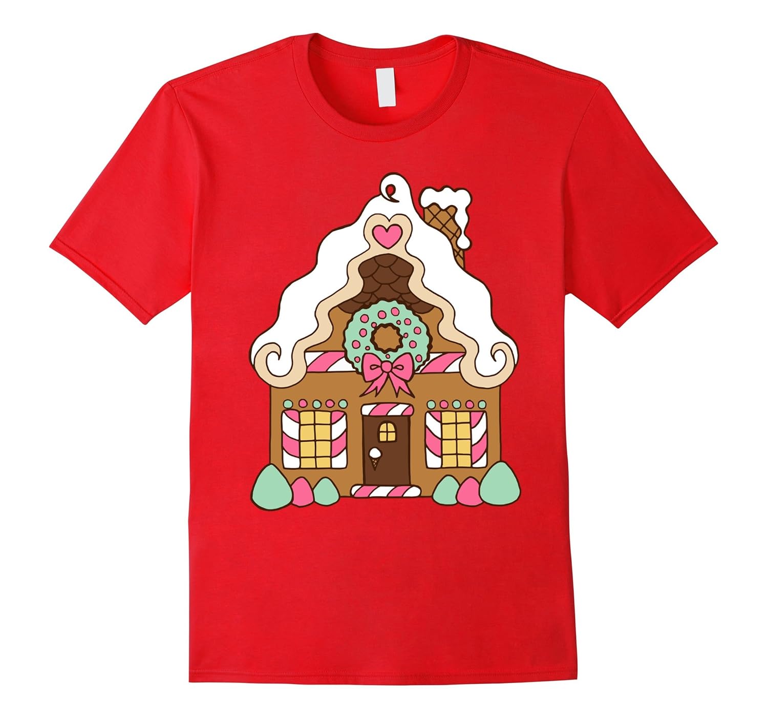 Gingerbread House T-Shirt-ANZ