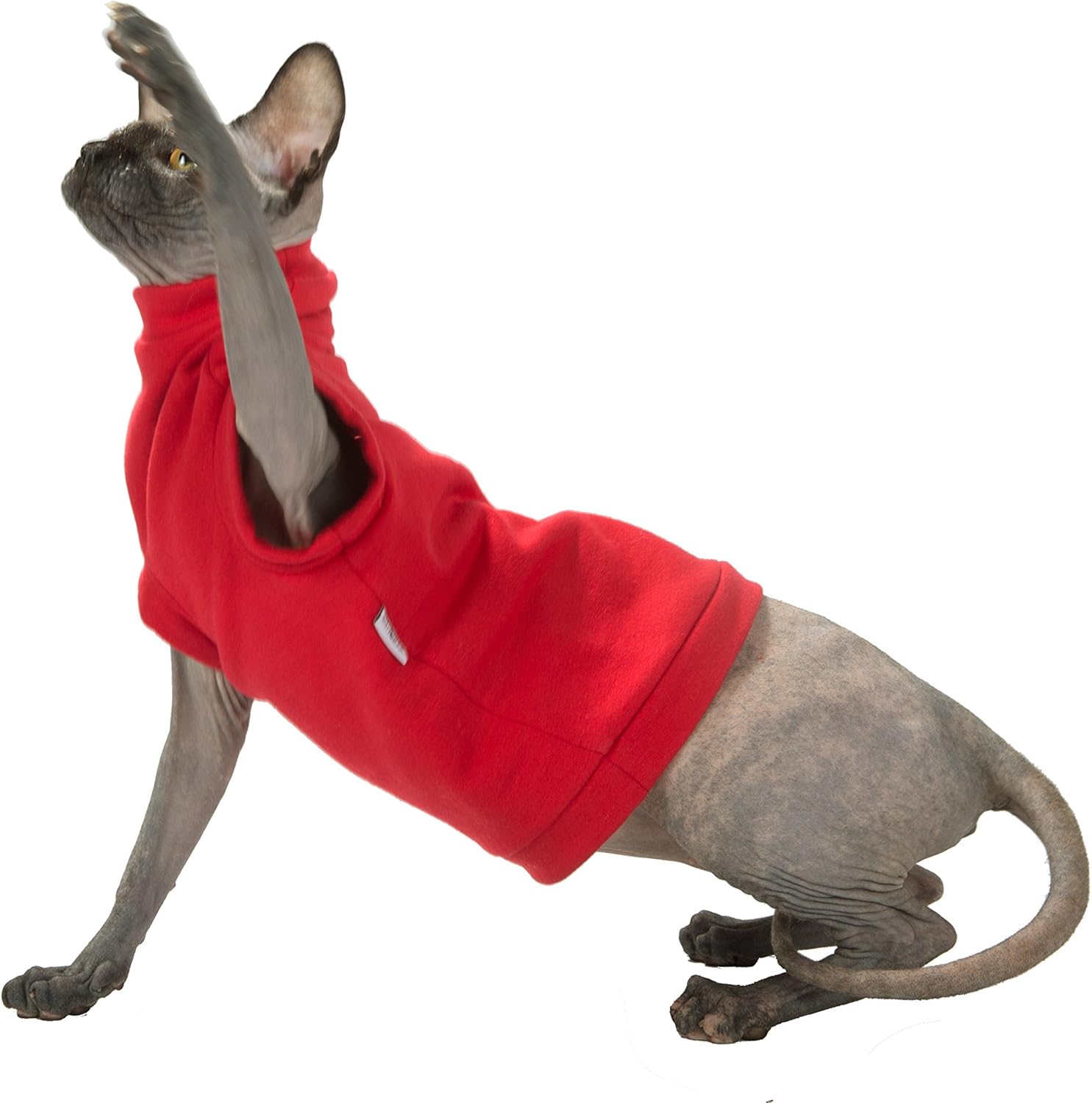 Kotomoda cat wear turtleneck maxi Winter In Red (XL) BigaMart