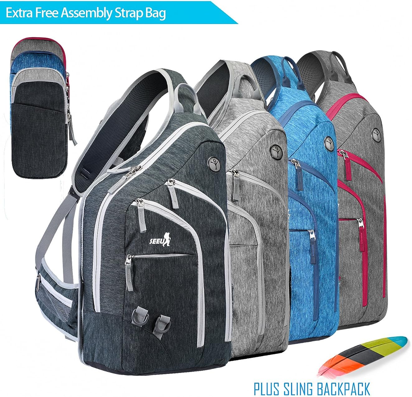 seeu plus oversized sling backpack