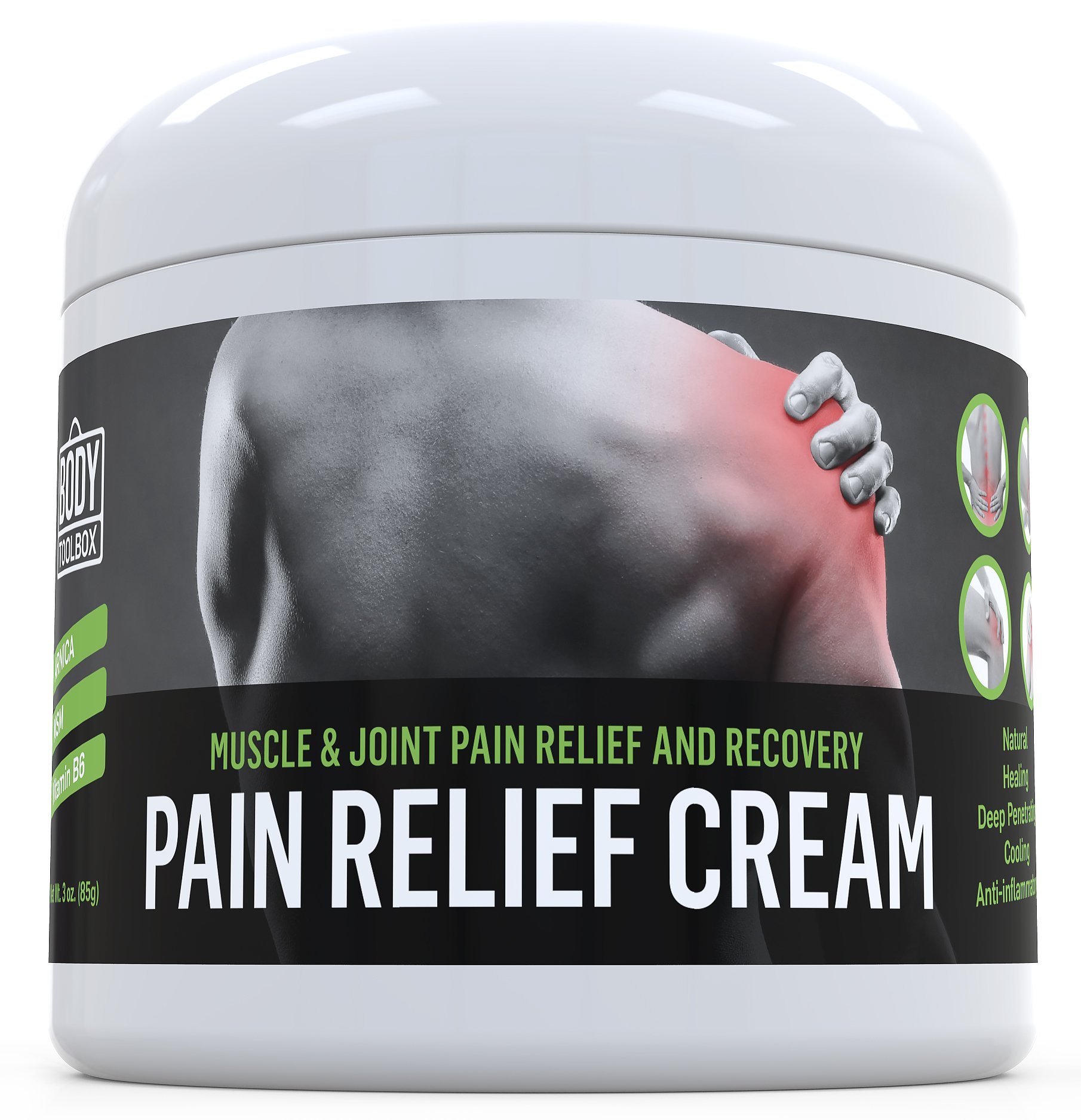 Buy Pain Cream (3 Oz) for Sore Muscles and Joint Pain Analgesic