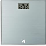 Weight Watchers Scales by Conair Bathroom Scale for Body Weight, Easy To Read Scale, Glass Body Scale Measures Weight Up to 4