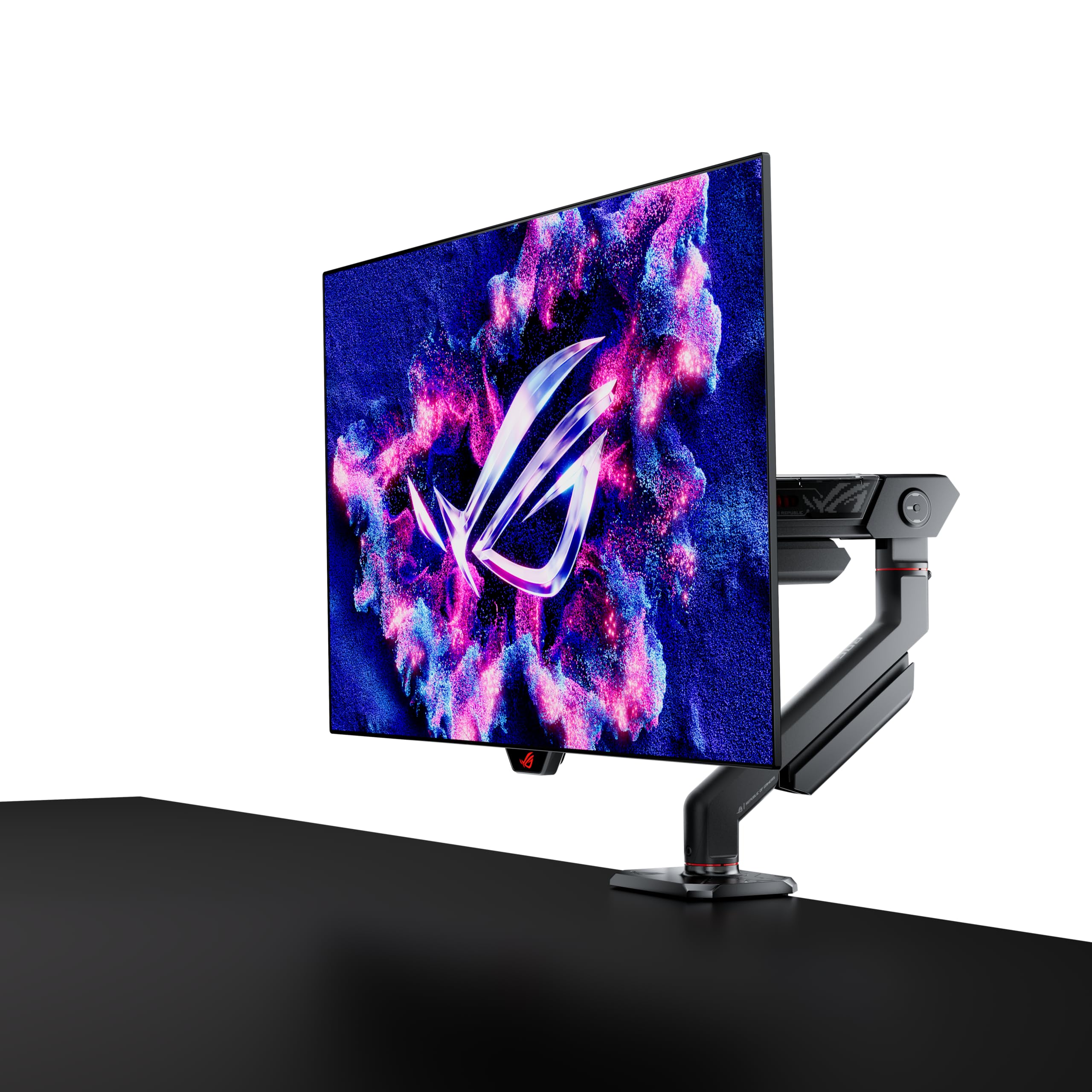 ASUS ROG Swift 27” (26.5” viewable) 1440P OLED DSC Gaming Monitor (PG27AQDM-R) - QHD (2560x1440) 240Hz, 0.03ms, G-SYNC Compatible, 99% DCI-P3, True 10-bit, Monitor Arm Included, 3 yr Warranty